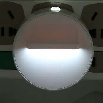 

LED Night Light 360 Degree Rotation Plug-in Wall Lamp Home Lighting Baby Room Decors Bedroom Toilet Lamp Switch