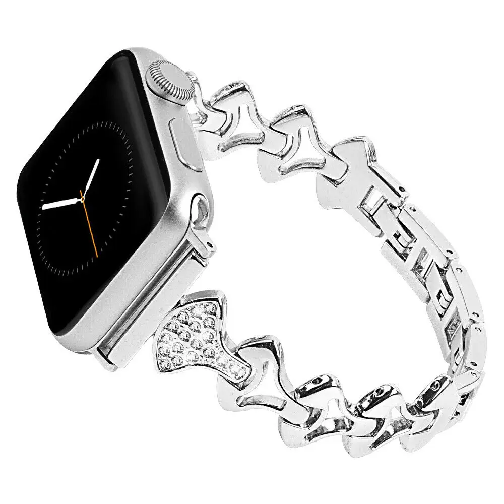 Ремешок для Apple Watch 38 мм 42 мм сменный ремешок для часов из нержавеющей стали ремешок для Apple Watch iWatch серии 4 3 2 1