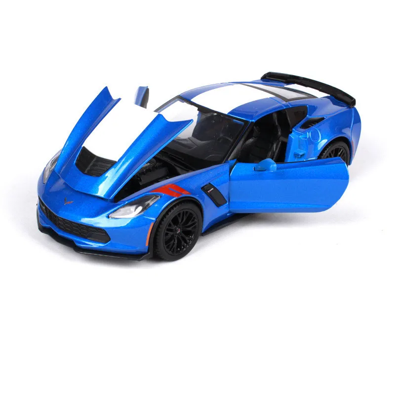 Бутик серии 1:24 Chevrolet Corvette спортивный автомобиль сплав модель моделирование литой