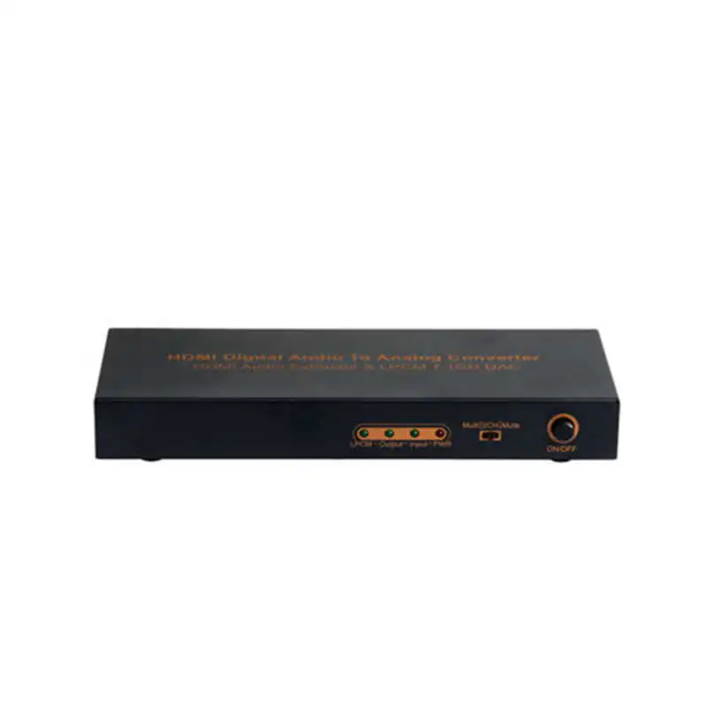  Eu Plug Hdmi To Hdmi Optical Digital To Analog Audio Extractor 7.1Ch Converter Lpcm Audio Dac Hdmi 