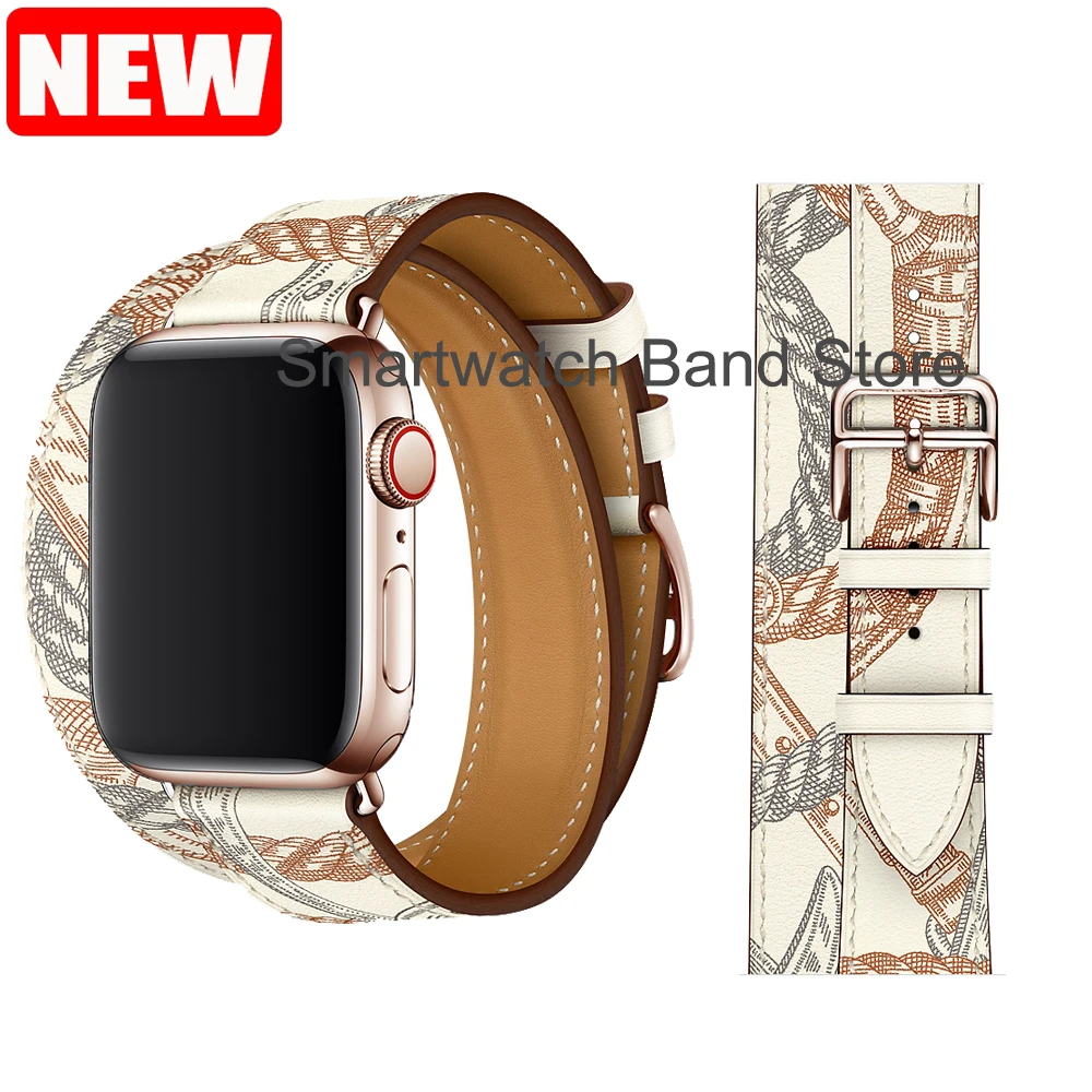 Rose Gold Buckle Strap for Apple Watch 6 5 4 3 2 1 Band 38MM 42MM