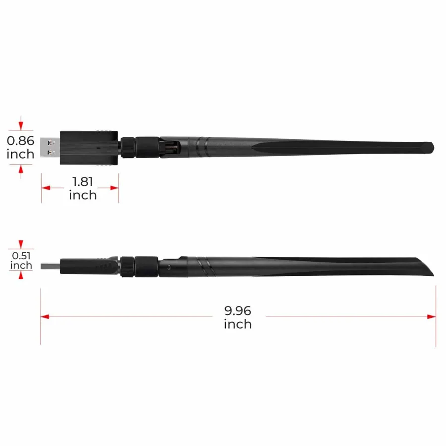 USB3.0 1200 Мбит/с Wifi адаптер двухдиапазонный 5 ГГц 802.11AC RTL8812BU Wifi антенна ключ сетевая карта для ноутбука рабочего стола