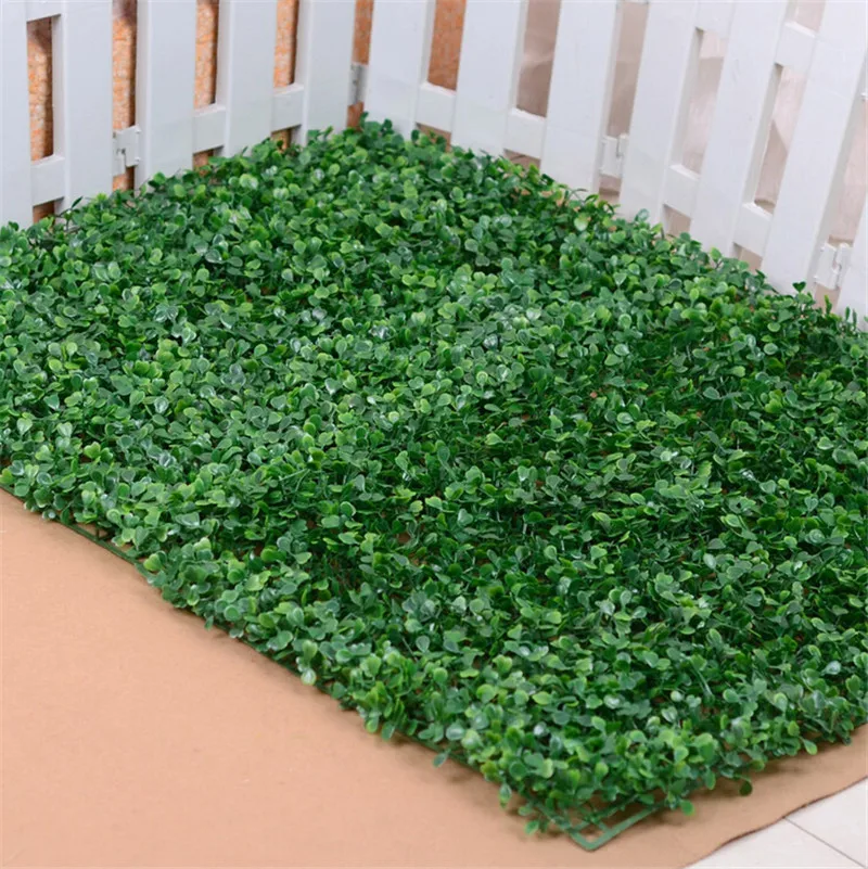 4 шт. 40x60 см Искусственный Газон растения пластиковый травяной ковер Sod садовое украшение дома украшения стены