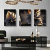 Black Golden Plant Leaf Canvas Poster Print Modern Home Decor Abstract Wall Art Painting Nordic Living Room Decoration Picture ► Photo 2/6