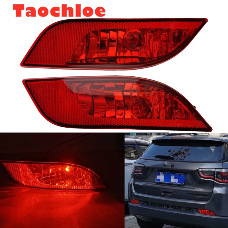Rear Bumper Reflector light For Jeep Compass 2017 For Compass 2018 2019