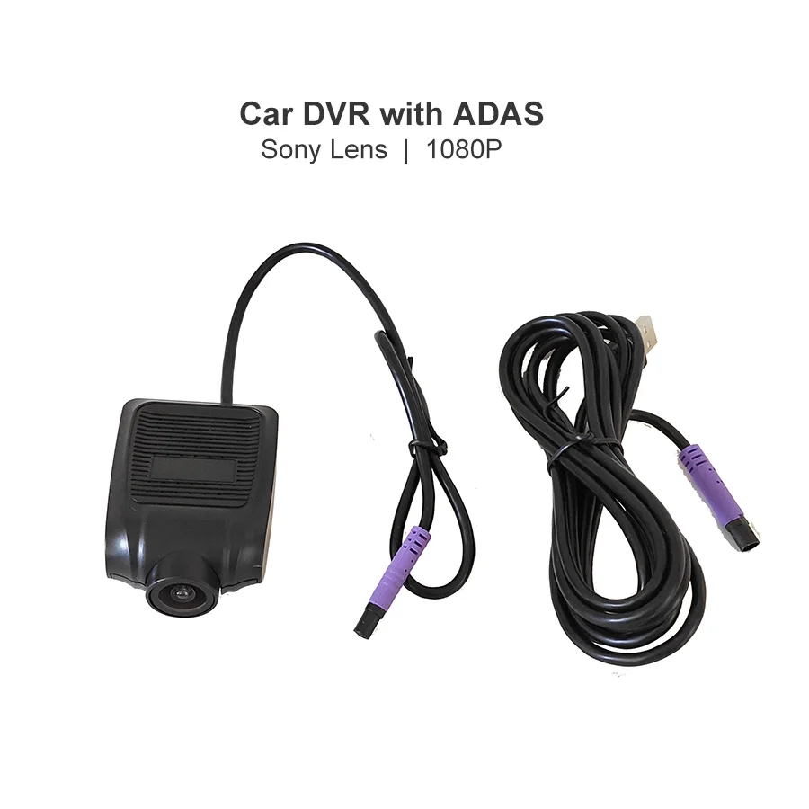 Мини ADAS Автомобильный видеорегистратор Carmera Dash Cam Full HD1080P G sensor ночного видения