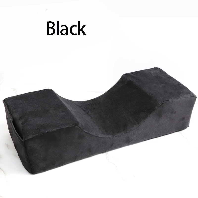 Flannel Black Профессиональное наращивание ресниц l подушка, подушка подставка привитые ресницы салон использовать памяти Бархатная подушка для наращивания ресниц - Цвет: Flannel Black