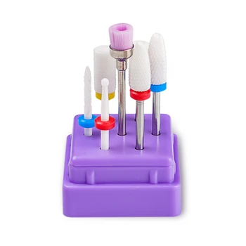 

22 choices Nail Cone Tip Ceramic Drill Bits Electric Cuticle Clean Rotary For Manicure Pedicure Grinding Head Sander Nail Drill