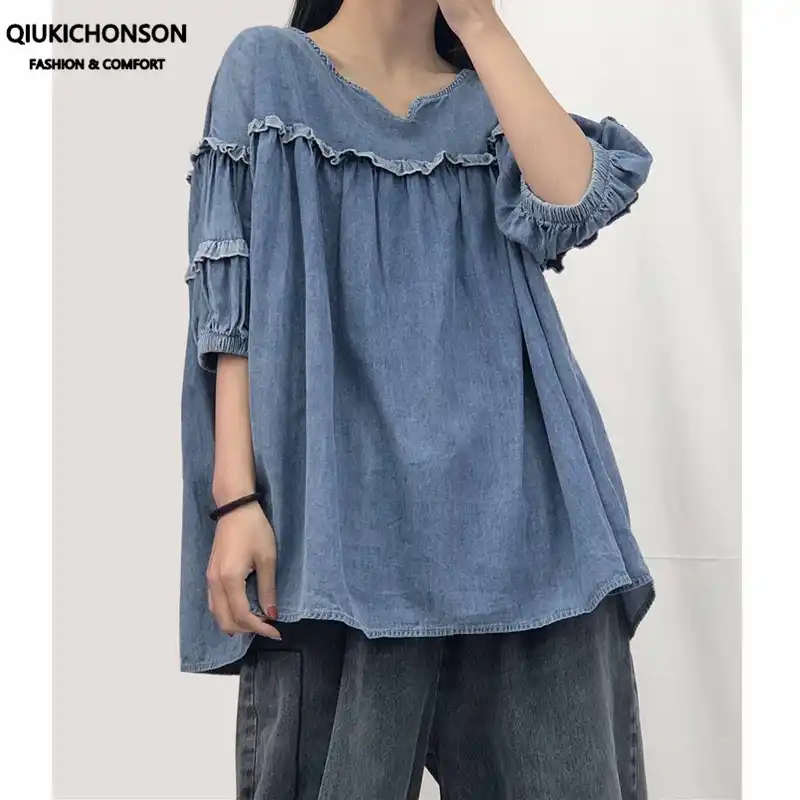 babydoll plus size tops