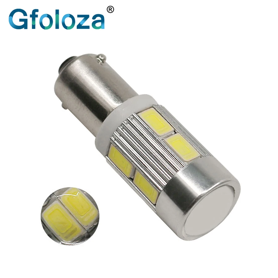 Светодиодный фонарь Gfoloza BA9S H6W T4W T11 5630 5730 SMD светодиодный автомобильный светильник