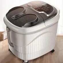 Автоматическая Массажная машина для ног, для дезинфекции, с подогревом, пена для ног, ведро для ног, домашний артефакт Wu Hao с абзацем