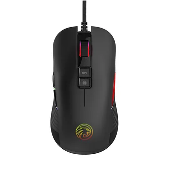 

OMESHIN Wired 5000DPI Adjust 7 Color 9 Button RGB LED Backlight Breath USB Ergonomic Optical Game Mouse Player for PC Laptop