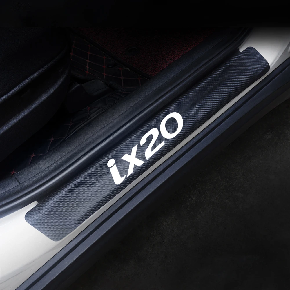 4 шт. защитные накладки на пороги автомобиля для Hyundai i10 i20 i30 ix35 i40 ix20|Лепнина