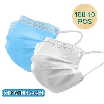 

Disposable Medical Mask Face Non Woven Anti-dust Mouth Masks Breathable Protetive Mask Surgical