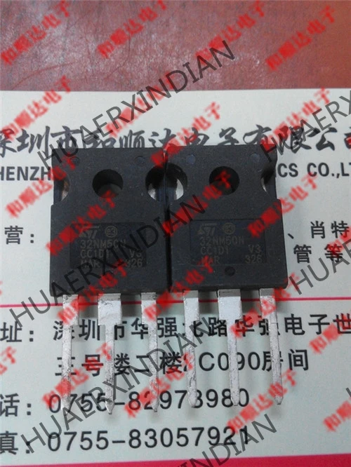 10 шт./лот новое и оригинальное STW32NM50N TO-247