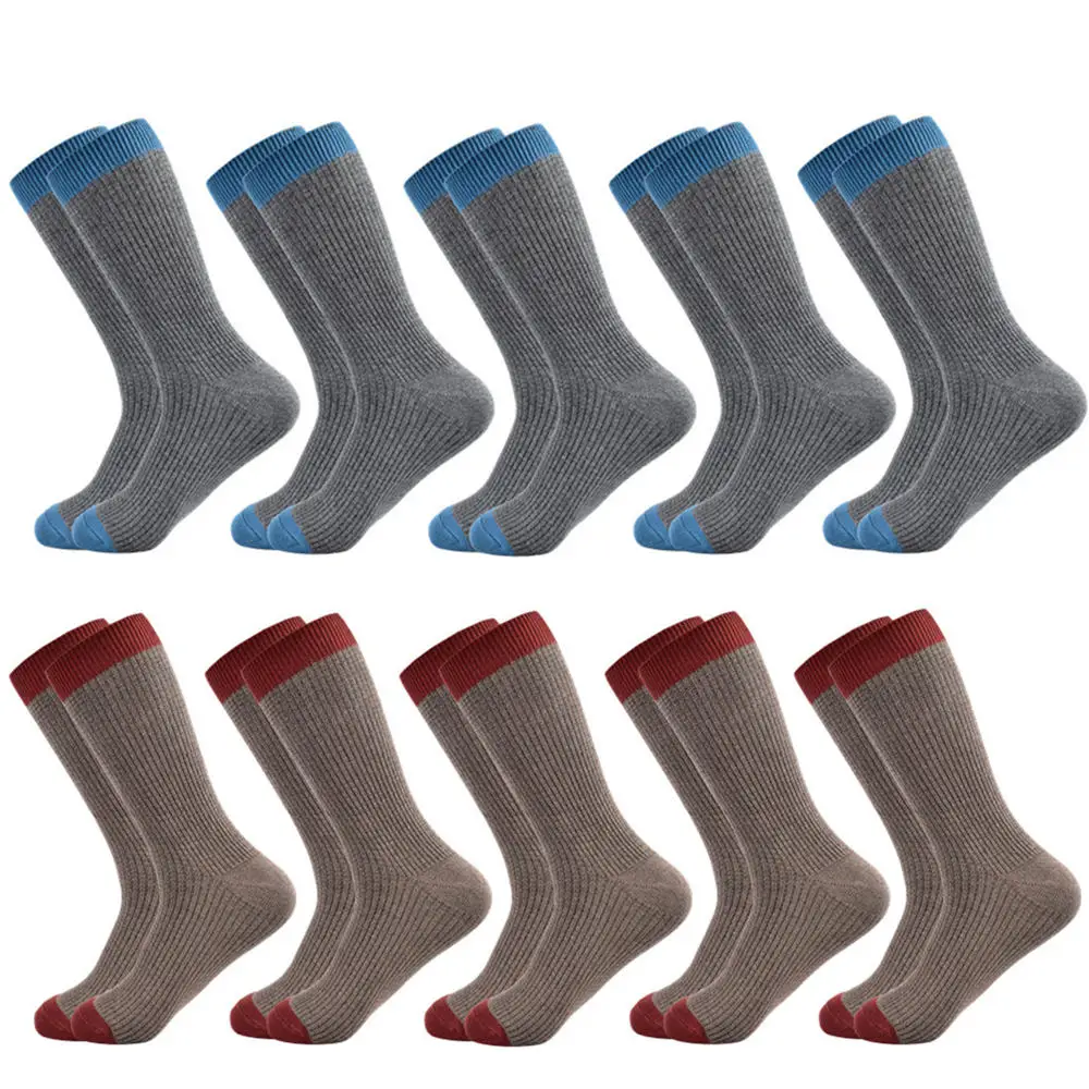 10 pairs of socks Мужские носки Харадзюку, стандартные классические носки, новые носки, деловые повседневные хлопковые подарки для мужчин - Color: 10 pairs of socks