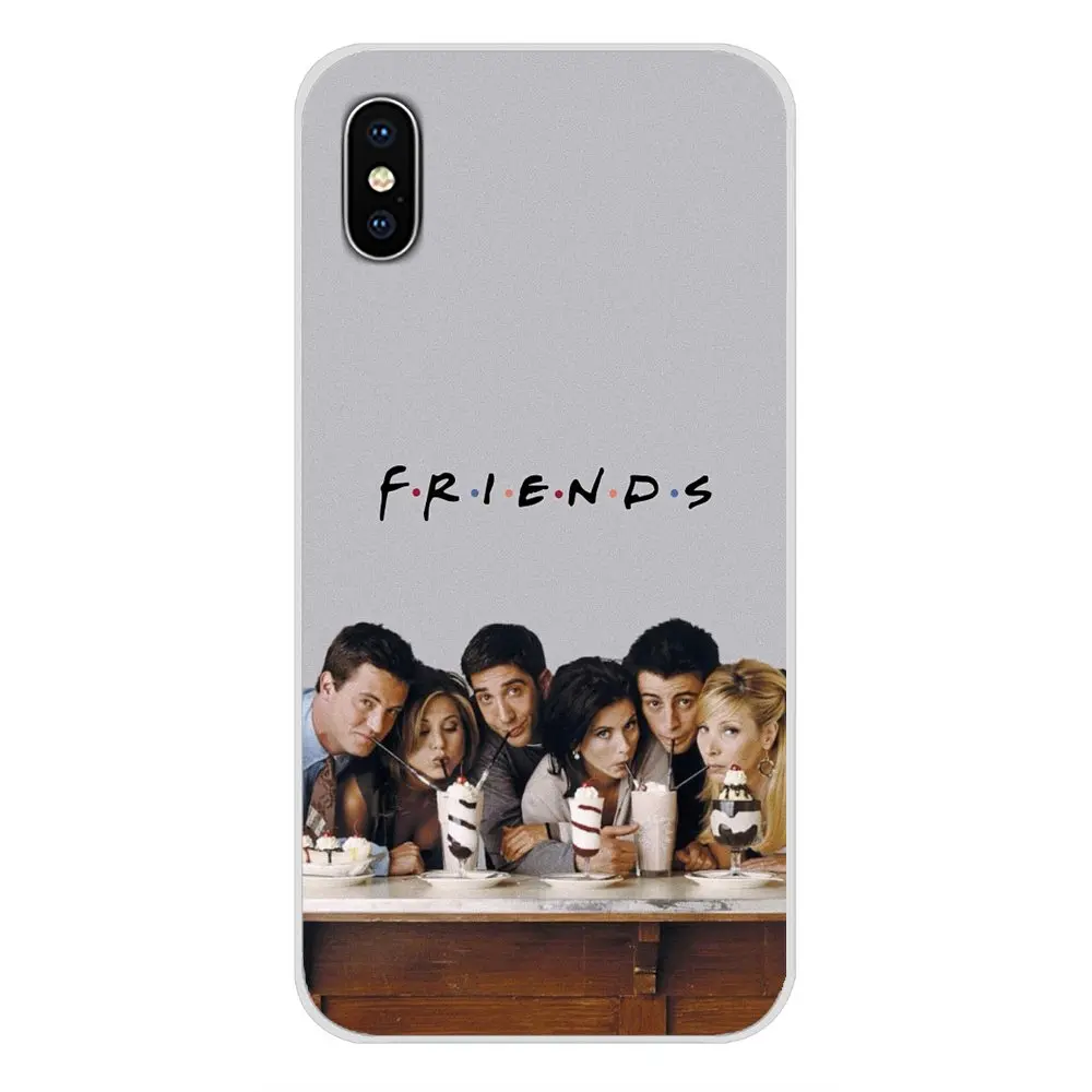 Прозрачный чехол из термополиуретана для huawei G7 G8 P7 P8 P9 P10 P20 P30 Lite Mini Pro P Smart Plus Tv Show Series Friends