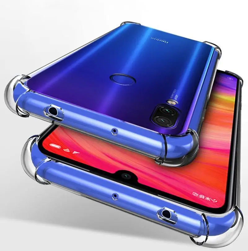 Противоударный мягкий чехол из ТПУ для Xiaomi Redmi Note8 7 K20 K20Pro 6 6A 6Pro чехол для Xiomi Mi8 6X A2 CC9E CC9 прозрачный чехол