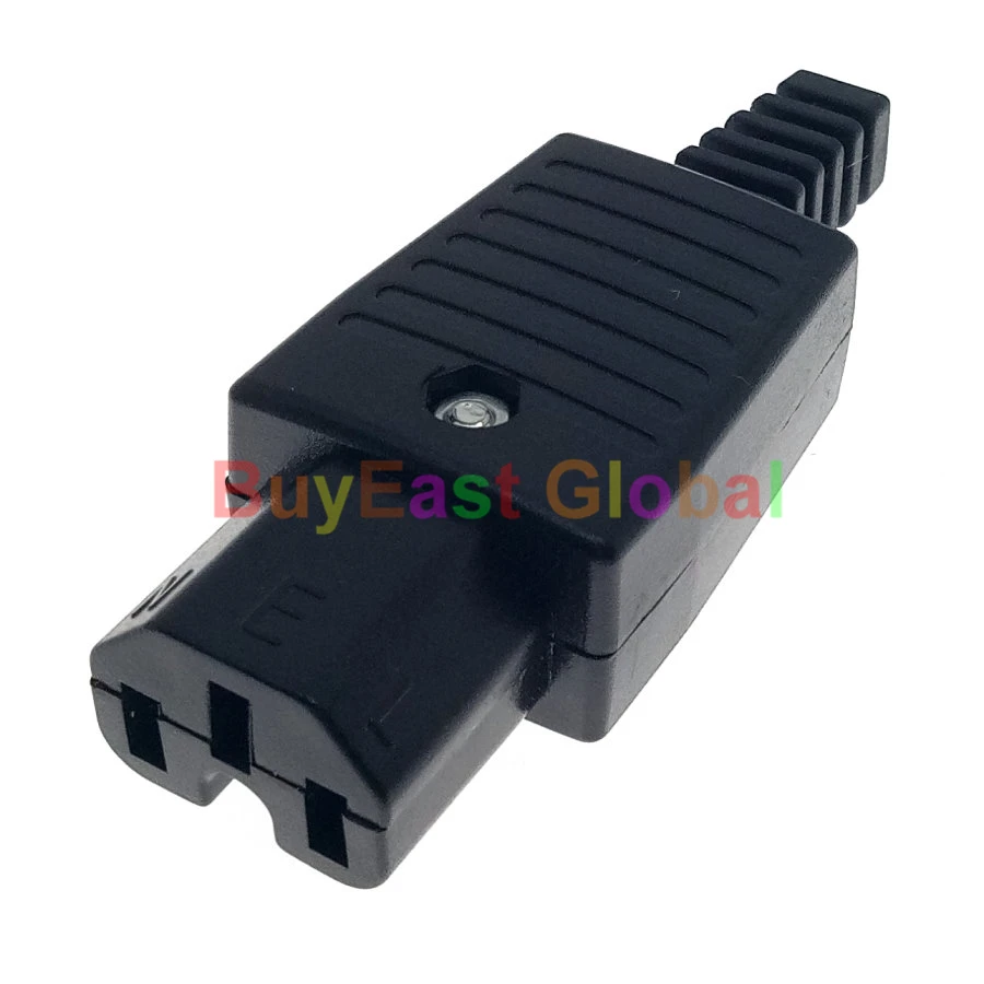 Упаковка 5) IEC320 C14 штекер, C15 гнездо Rewireable PDU PSU разъем AC100~ 250 В 10A