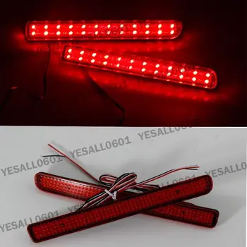 

LED Lens Rear Bumper Reflector Brake Light For Land Rover Discovery LR3 LR4