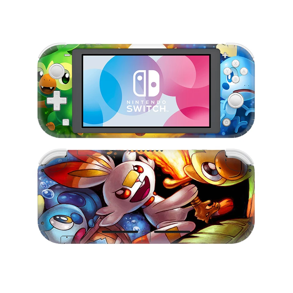 Настенный переключатель Lite наклейка, полная обертка виниловая кожа для nintendo Switch Lite консоль и контроллер игра наклейка протектор - Цвет: YSNSL0058
