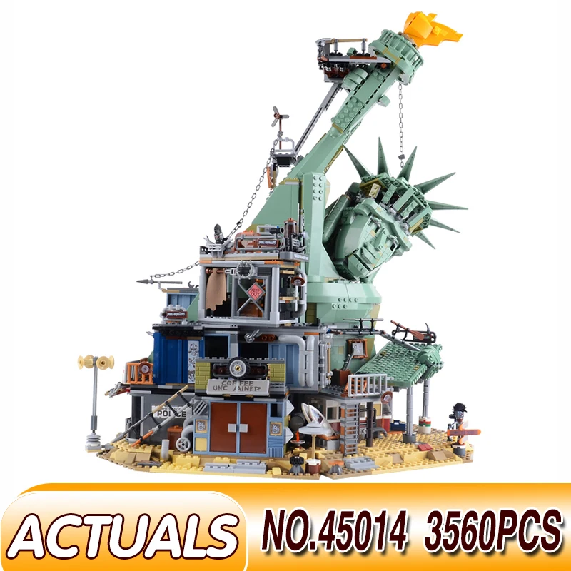 

45014 LegoEDS Movie Series The Statue of Liberty Welcome to Apocalypseburg 70840 Set Model Building Kit Block Brick Kids Toys