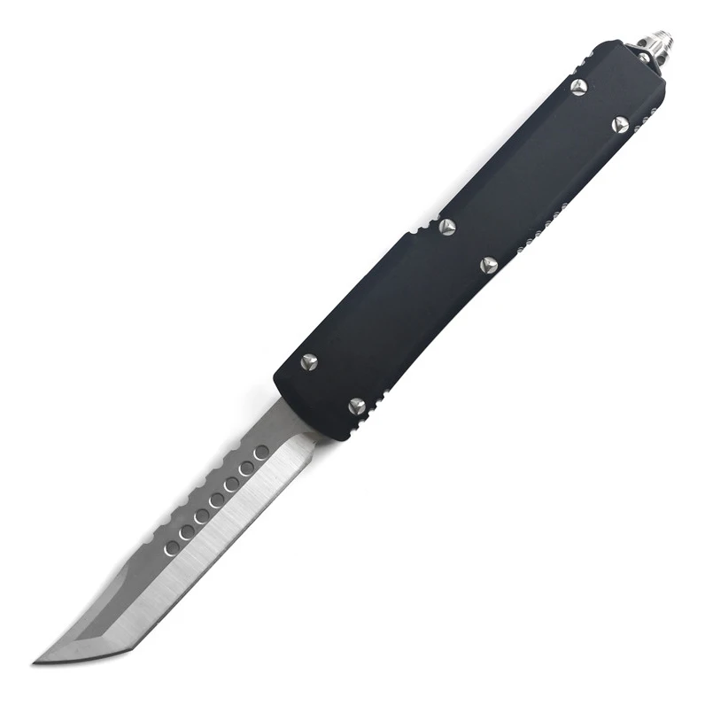 13 paragraph UT knife High hardness d2 blade aluminum alloy handle outdoor multi-functional fishing adventure tactical knife - Цвет: D