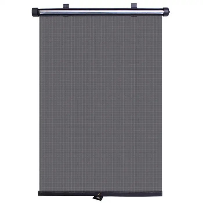 1 Pair New Car Automatic Sunshade UV Protection Black Sunscreen Window Curtain