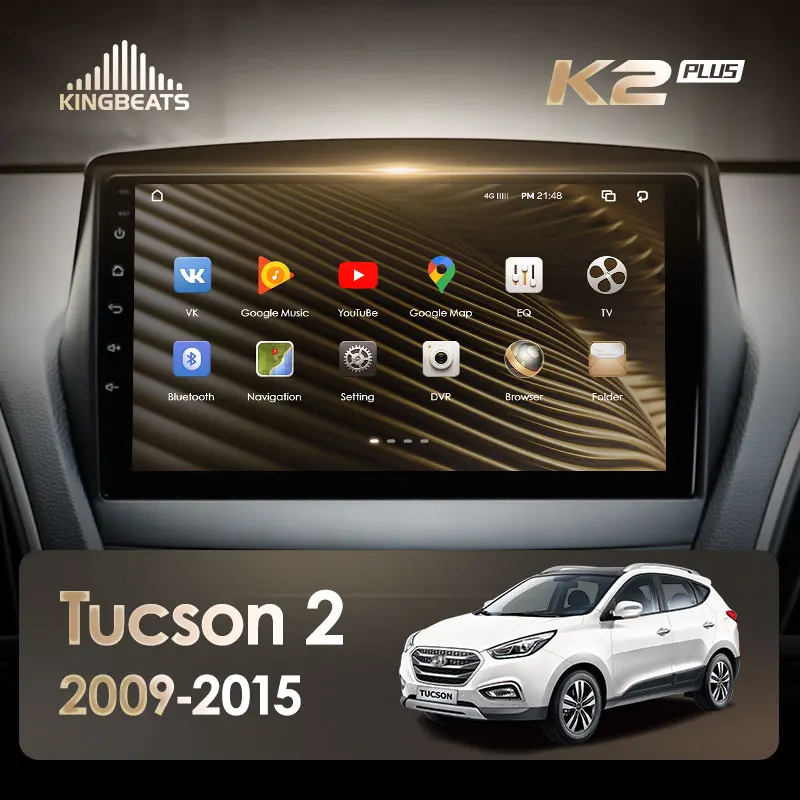 KingBeats штатное головное устройство For Hyundai Tucson 2 LM IX35 2009 2015 Android 10 автомагнитола на