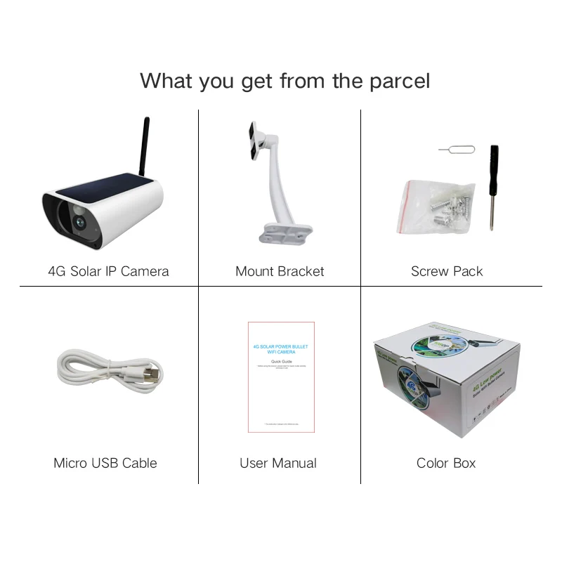 4G HD 1080P Солнечная IP камера беспроводная GSM SIM карта наружная охранная CCTV с
