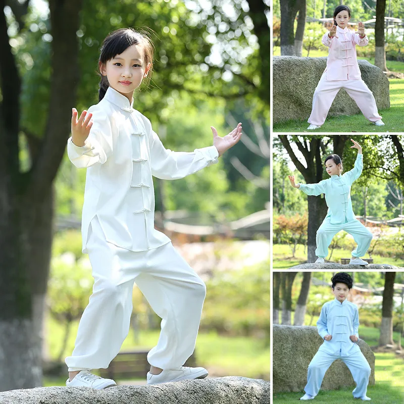 Детский костюм Wushu для взрослых Китайская традиционная одежда боевых искусства