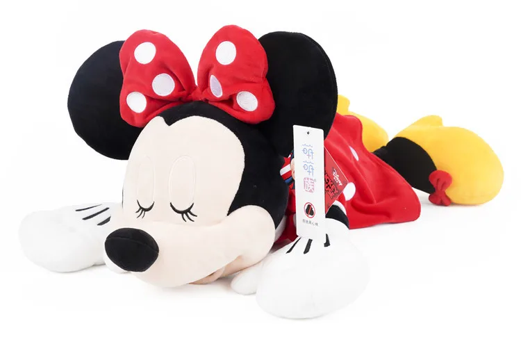 Disney 30/46/80 см плюшевые игрушки Микки Мышь Минни милые животные плюшевые куклы из полипропилена и хлопка горячие игрушки для дня рождения, рождественский подарок для детей