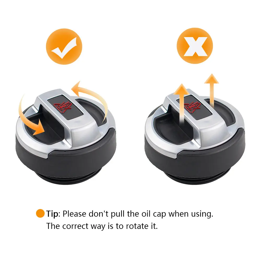 Coolant Or Oil Tank Cap Coolant Or Oil Expansion Tank Cap Lid For R8 Retro Scirocco Passat CC Golf R Tigan 420121321 420103485B