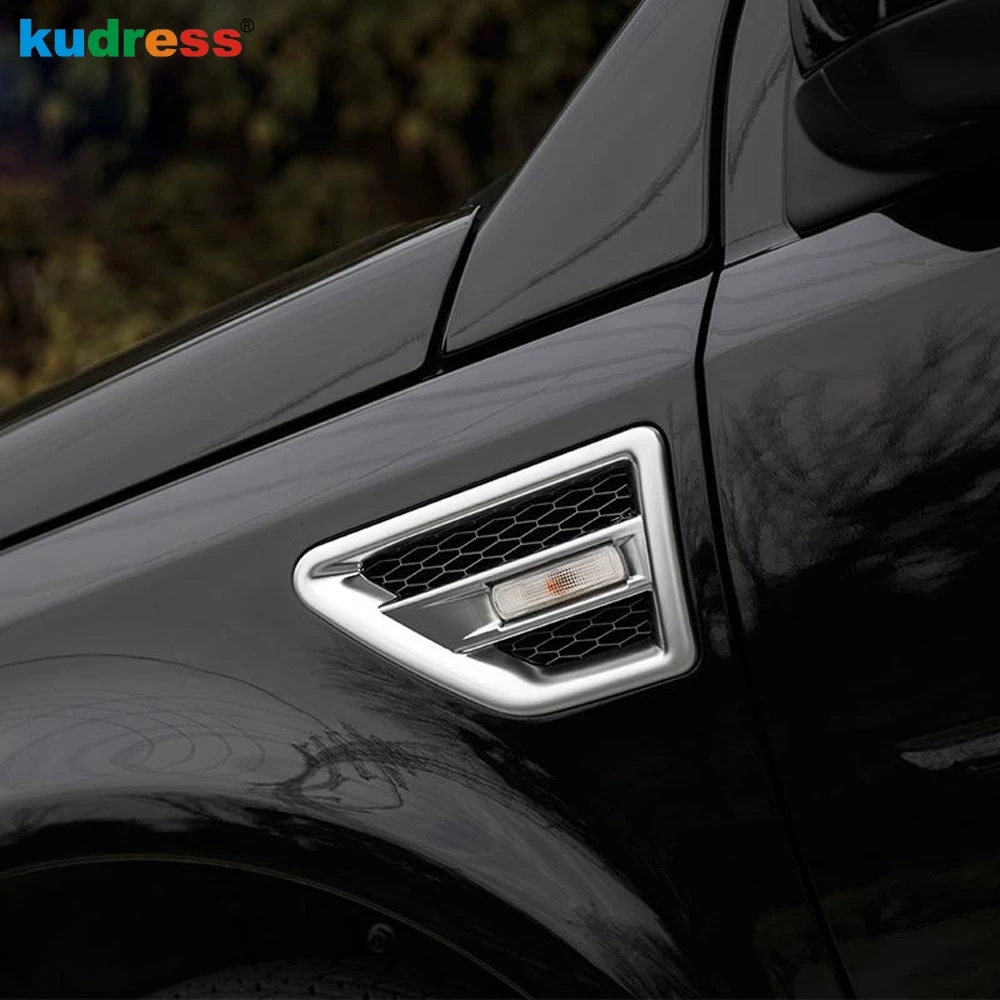 Для LAND ROVER freelander 2 2008- ABS Хромированная боковая световая крышка указатель направления лампы отделка Руля литье капота