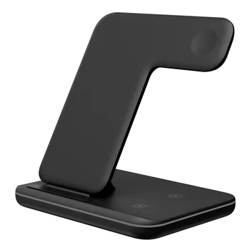 

3 In 1 Stand Smart Watch Earphone Safe Magnetic 15W Fast Station Anti Slip Multi Protection Wireless Charger For IWatch Series