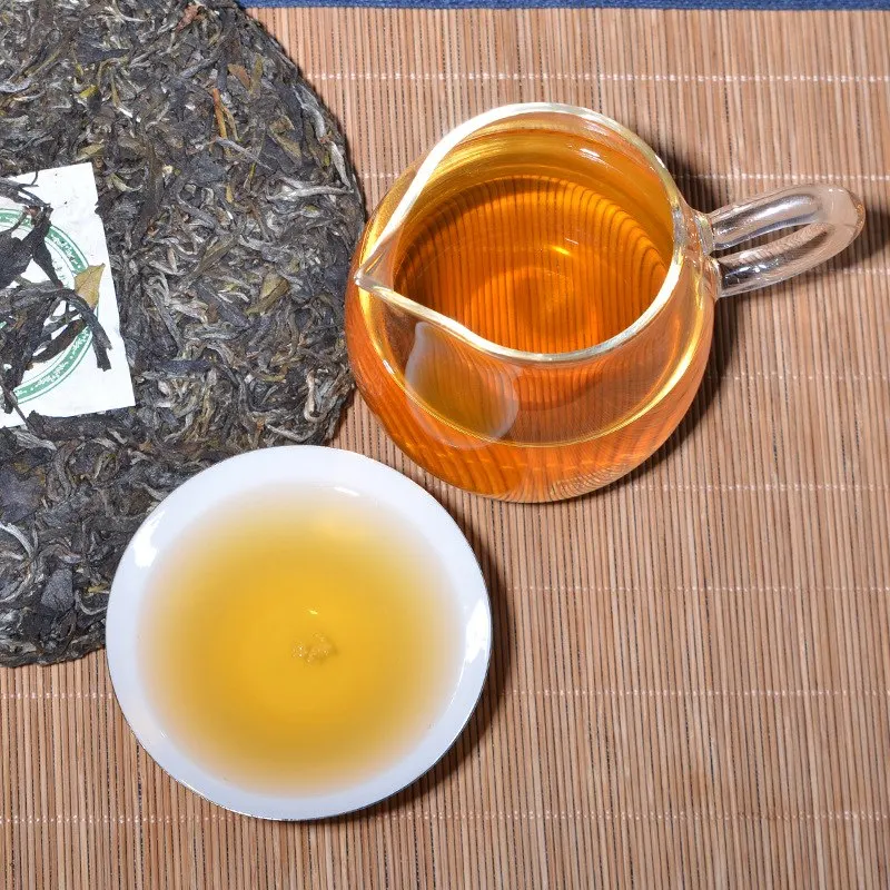 Сделано в 2009 Сырье для чая пуэр 357 г Китайский чай YunNan Puerh здоровый Вес потери Чай Красота предотвратить артериосклероз Пу эр Пуэр Чай Еда