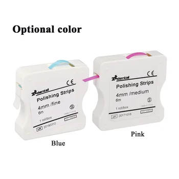 

1Roll/Box Dental Polishing Strip 4mm Resin Tooth Interdental Sanding Grinding Whitening Teeth Surface Dental Tool Oral Care