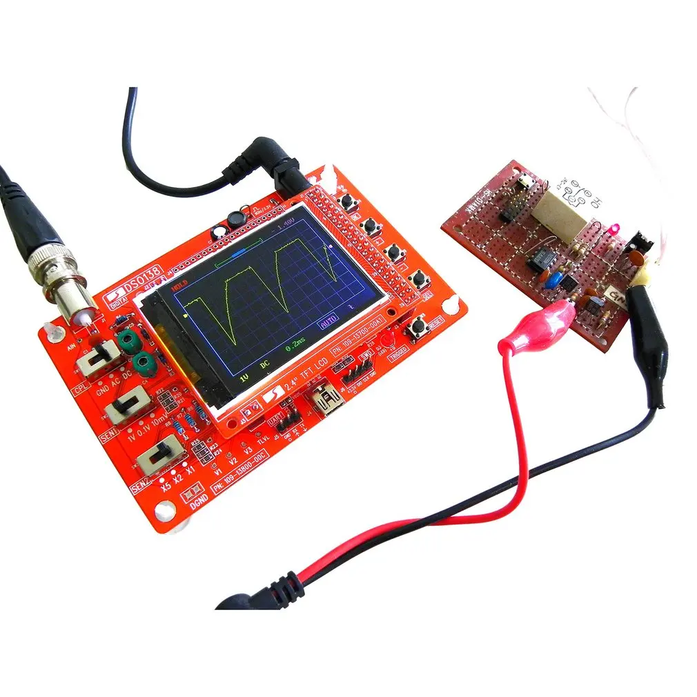 DSO138 цифровой осциллограф DIY Kit SMD части предварительно припаянный электронный Обучающий набор осциллографы инструмент Прямая поставка