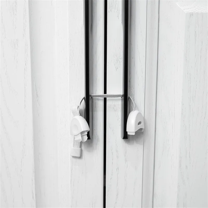 Baby Safety Furniture Locks Kids Protection Cupboard Cabinet Fridge Door Lock 2Pcs/set