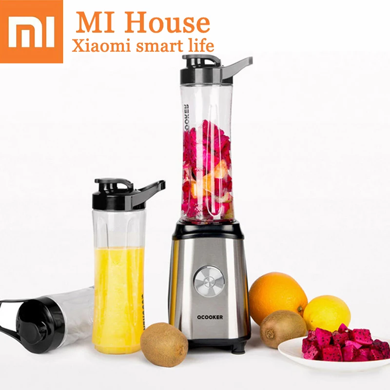 

Xiaomi Mijia Ocooker Portable Fruit and Vegetable Cooking Machine Point Switch 304 Stainless Steel 8 Seconds Juicer Machine Cup