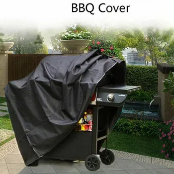 

Oxford Cloth Waterproof Patio Gas Barbecue Garden Dustproof BBQ Grill Cover Fade Resistant Home Full Protection Easy Clean