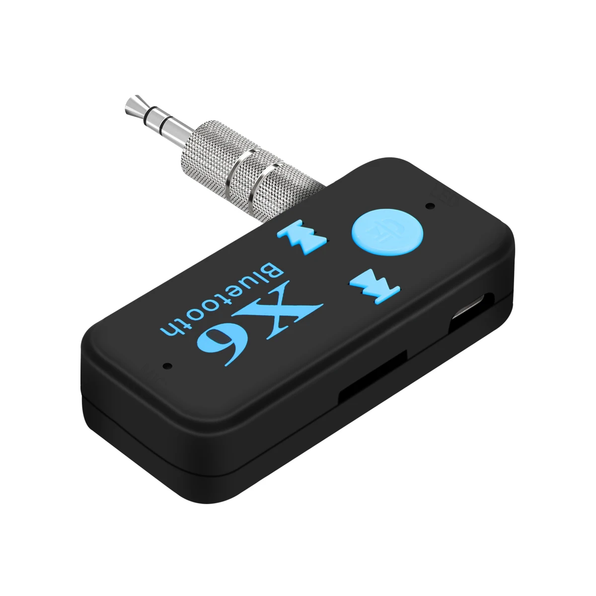 Беспроводной Bluetooth Автомобильный приемник 4,1 адаптер 3,5 мм разъем аудио передатчик Громкая связь телефонный звонок AUX музыкальный приемник для домашнего ТВ MP3