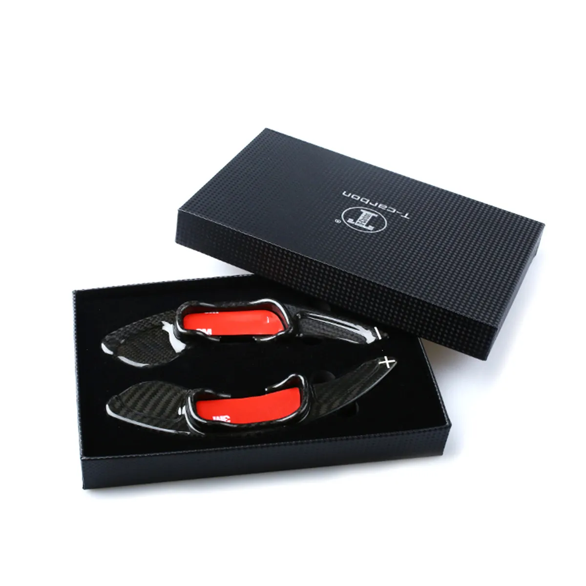 Автомобильные чехлы для рулевого колеса из углеродного волокна переключателей