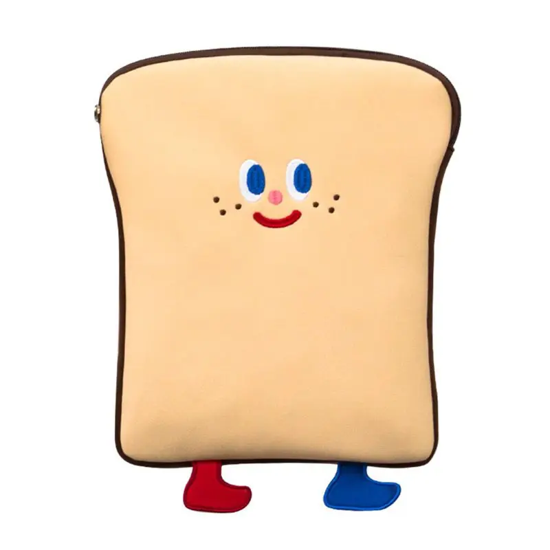 

Cartoon Toast Protect Pouch Bag Case Tablet Cover Pocket for iPad 9.7-11in 517D