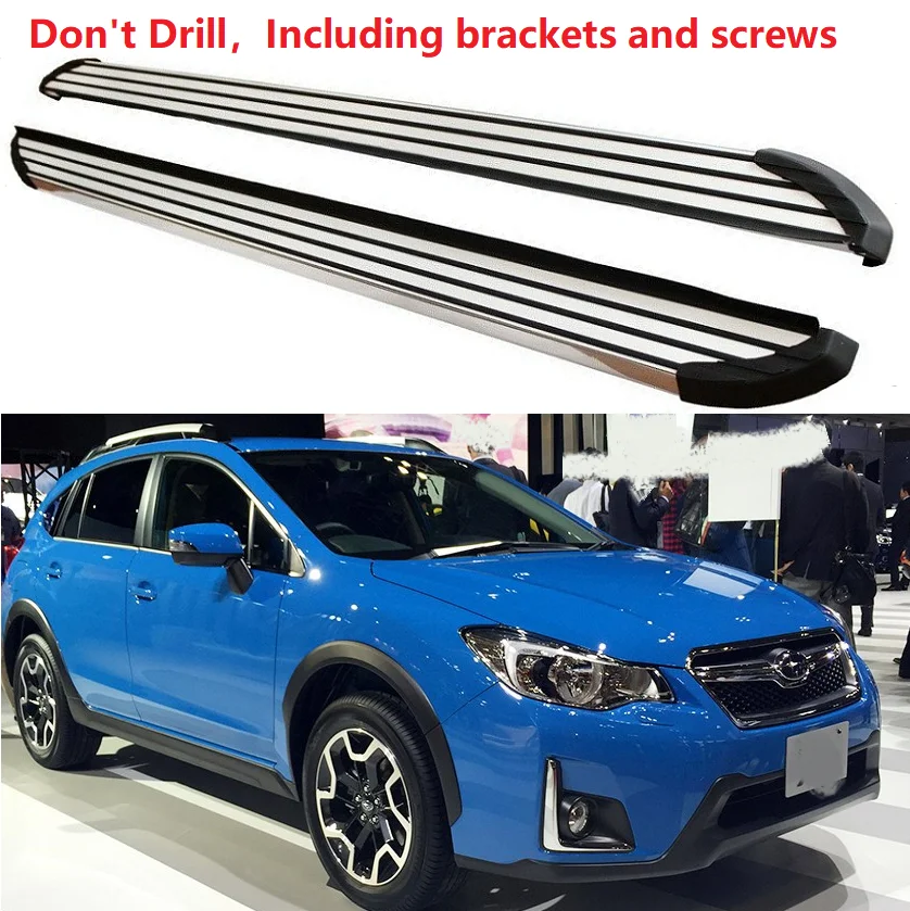 Для Subaru XV 2012 2013 бег доска шаг в сторону Nerf бар педаль