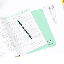 А4 экзамена письма одежда с подкладкой-упорная блокнот для письма водонепроницаемый студенческий конфеты цвет блокнот для книг школьные офисные канцелярские принадлежности