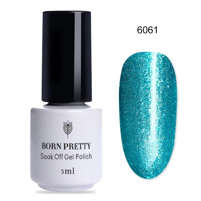 BORN PRETTY одношаговый УФ-гель для ногтей 5 мл цветной замачивающийся 3 в 1 Гель для маникюра УФ-гель для дизайна ногтей лак для ногтей - Цвет: 6061