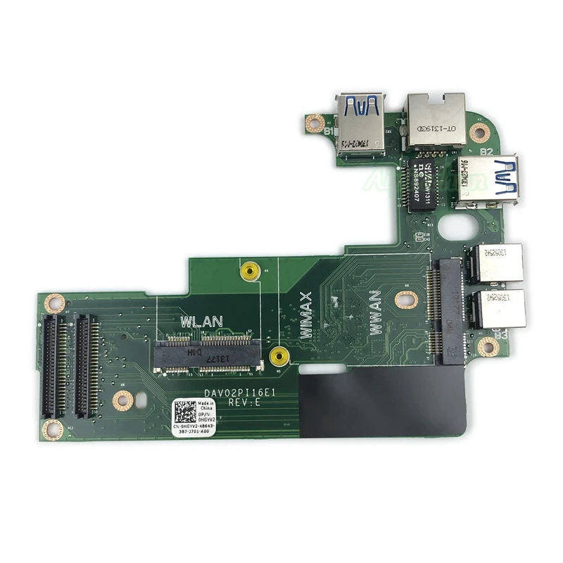 Новый оригинальный для Dell Inspiron 14R N4110 серия аудио USB NIC плата 0HGYV2 HGYV2 CN-0HGYV2 DAV02PI16E1 |