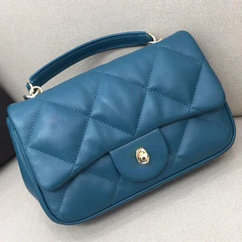 

Female Leather Lattice Crossbody Bags For Women 2020 Luxury Handbags Designer C Bag Ladies Hand Shoulder Messenger Bag