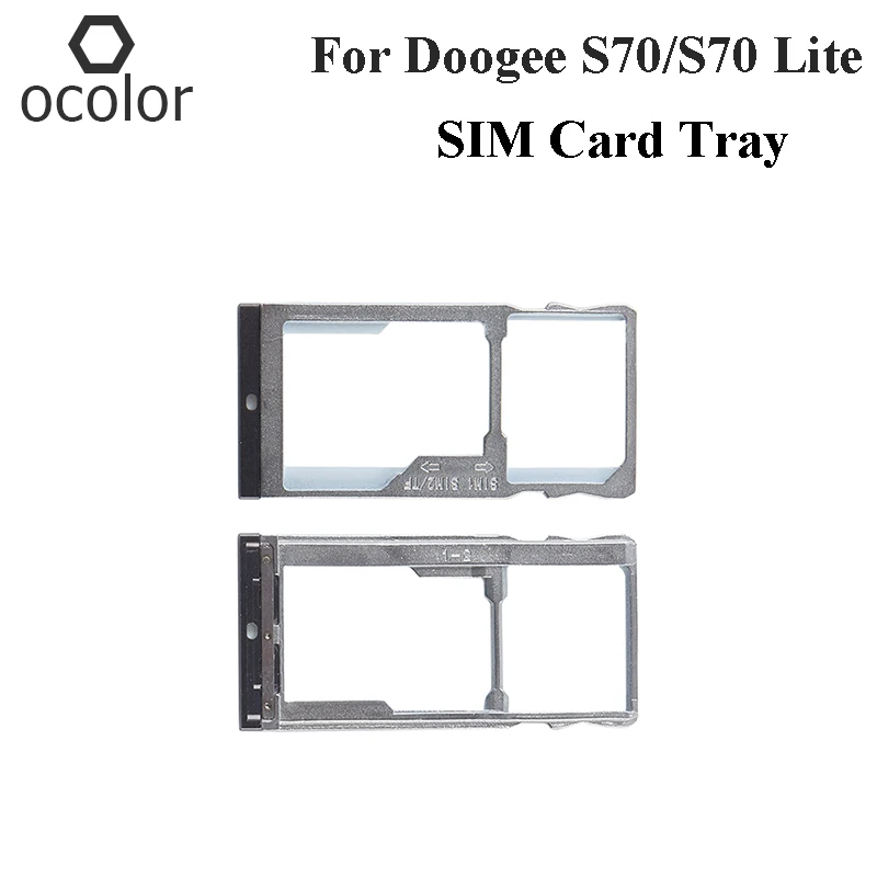 Держатель лотка для sim-карт ocolor Для Doogee S70 адаптер в сборе ремонтные детали Lite слот